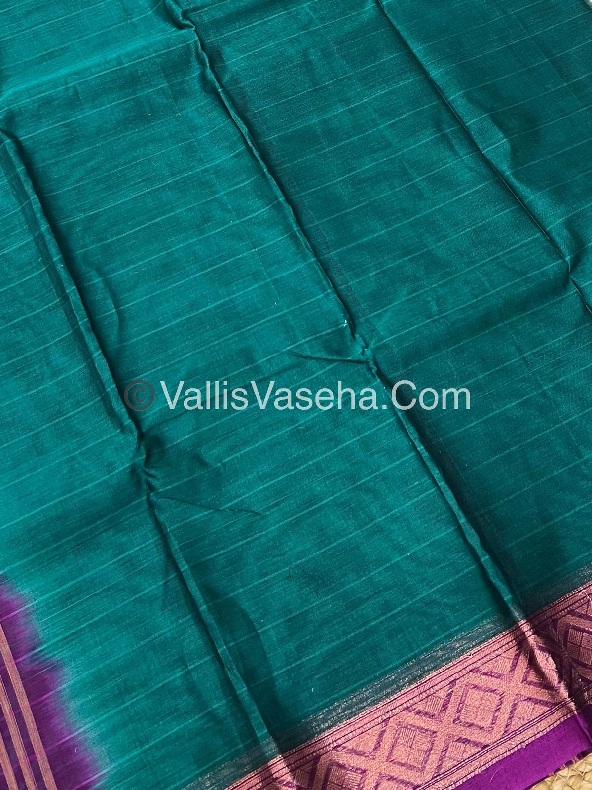 Dhaka Cotton Saree - VVDCS002