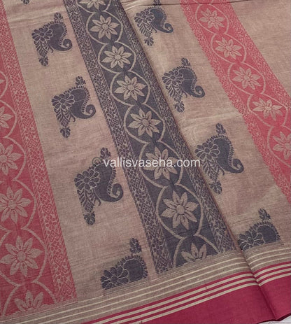 Handloom South Cotton Saree - VVSCS001