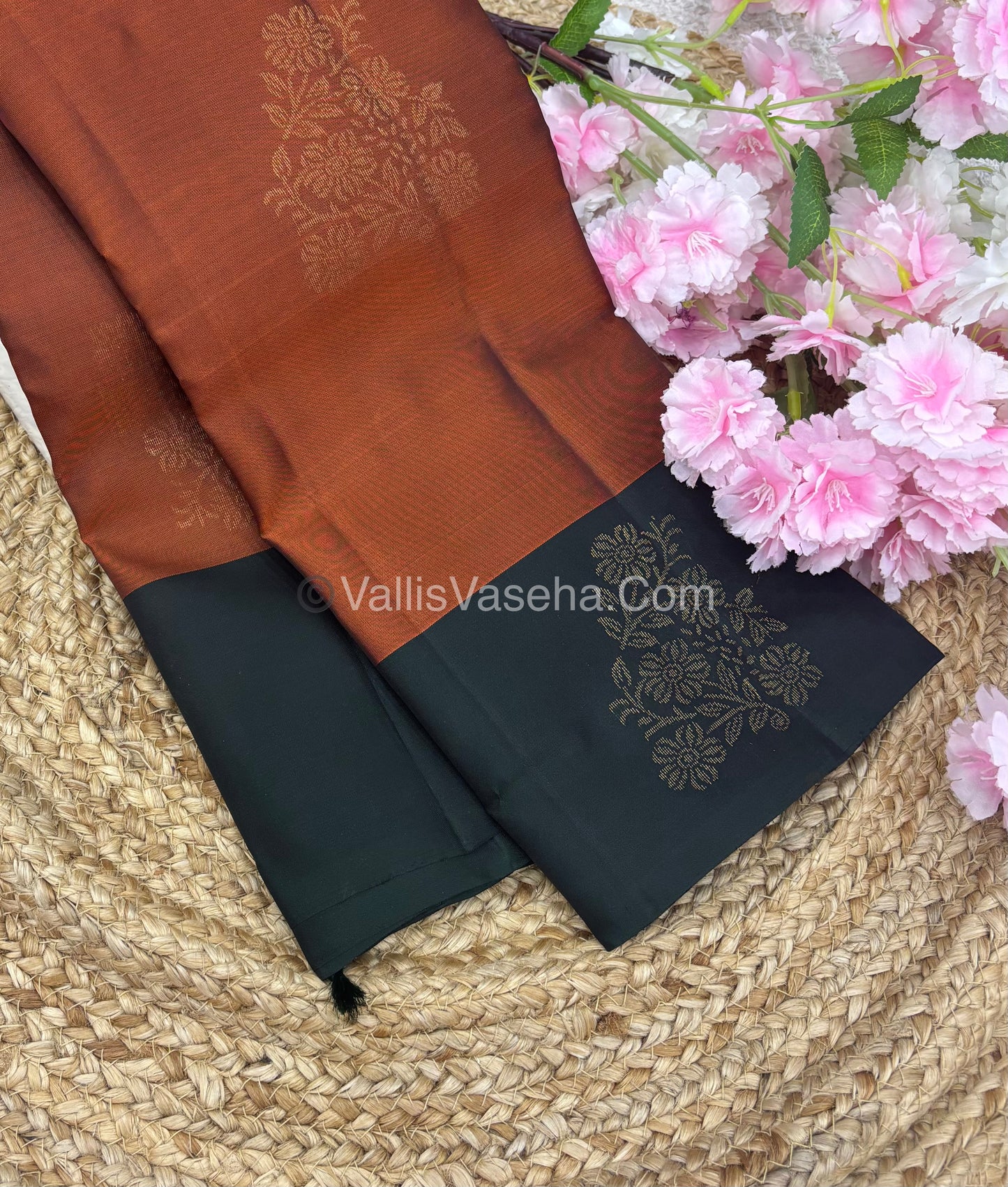 Half Mix - Pure Soft Silk Saree - VVPSS054