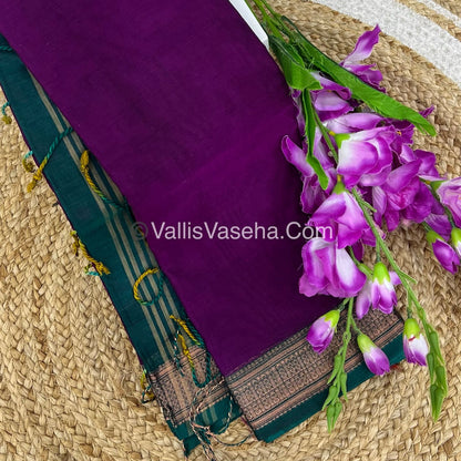 Dhaka Cotton Saree - VVDCS002