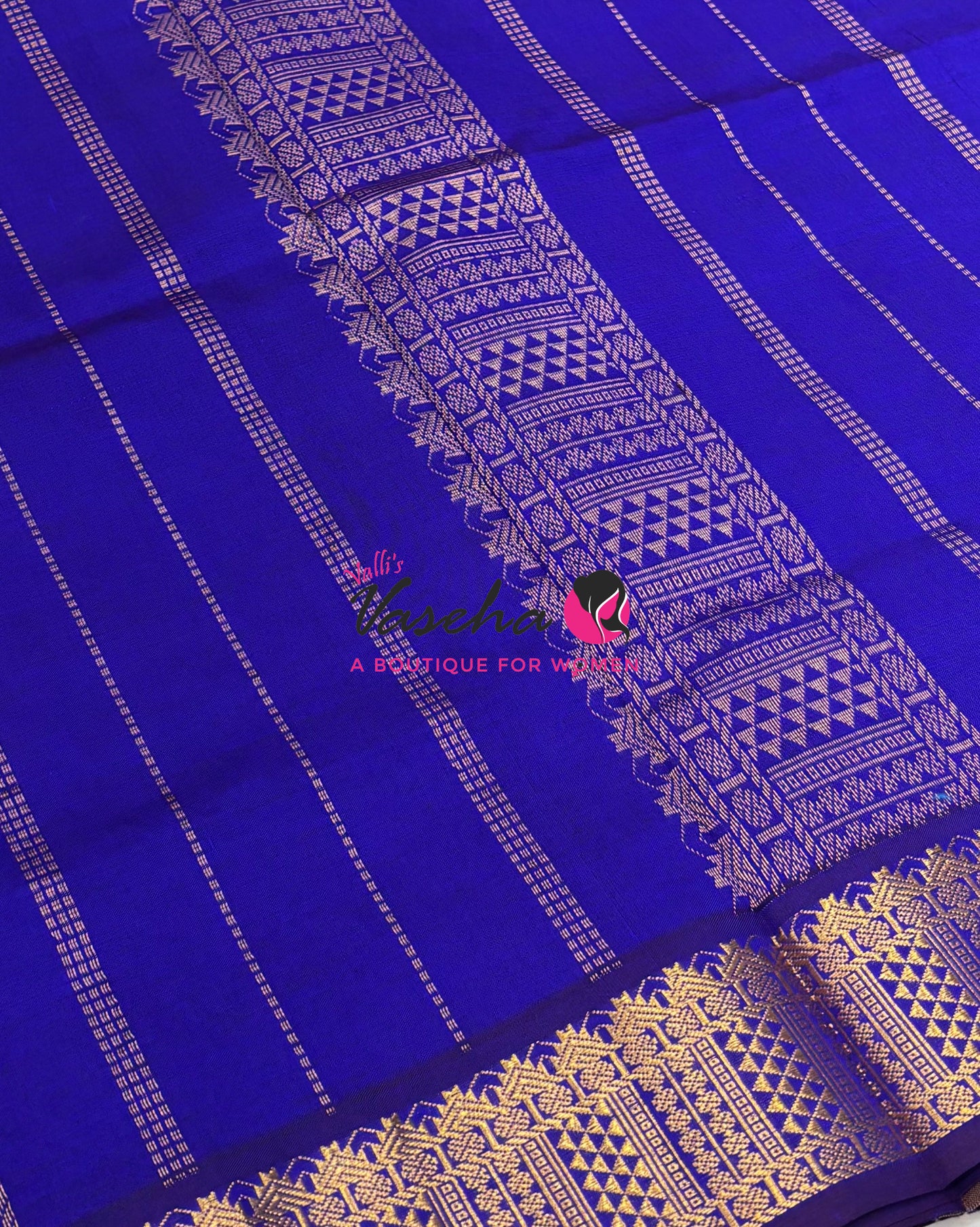 Semi Silk Cotton Saree |  Pazhum Pazhamum Checks Design |VVSSC018