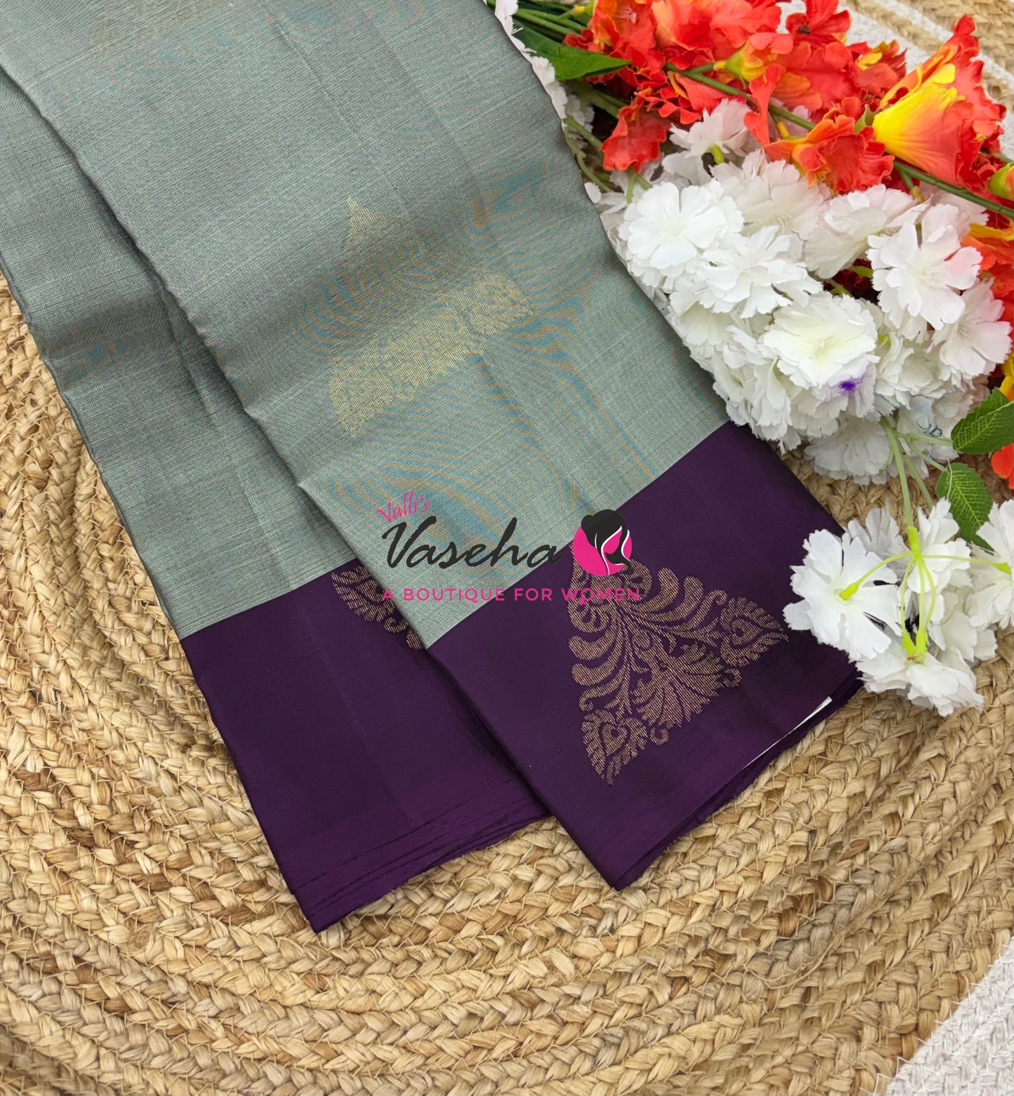 Half Mix - Pure Soft Silk Saree - VVPSS083