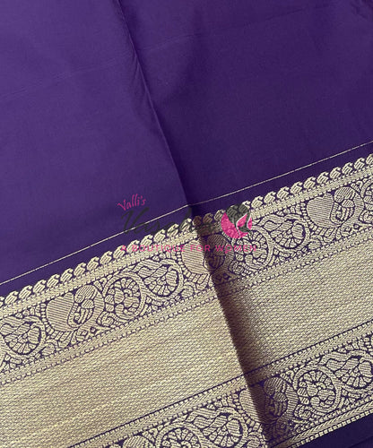 Semi Bridal Kanchi Silk  - Korvai - Premium- VVSKS008
