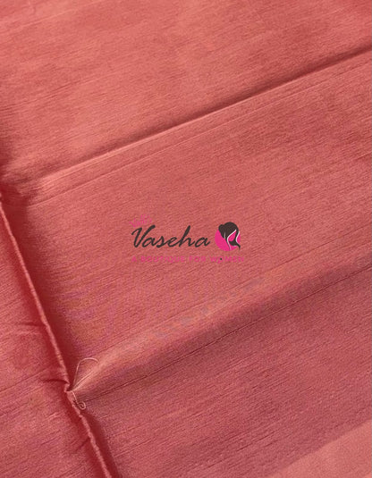 Vazhai Pattu Saree / Banana Pith - With Blouse - VVVPS002