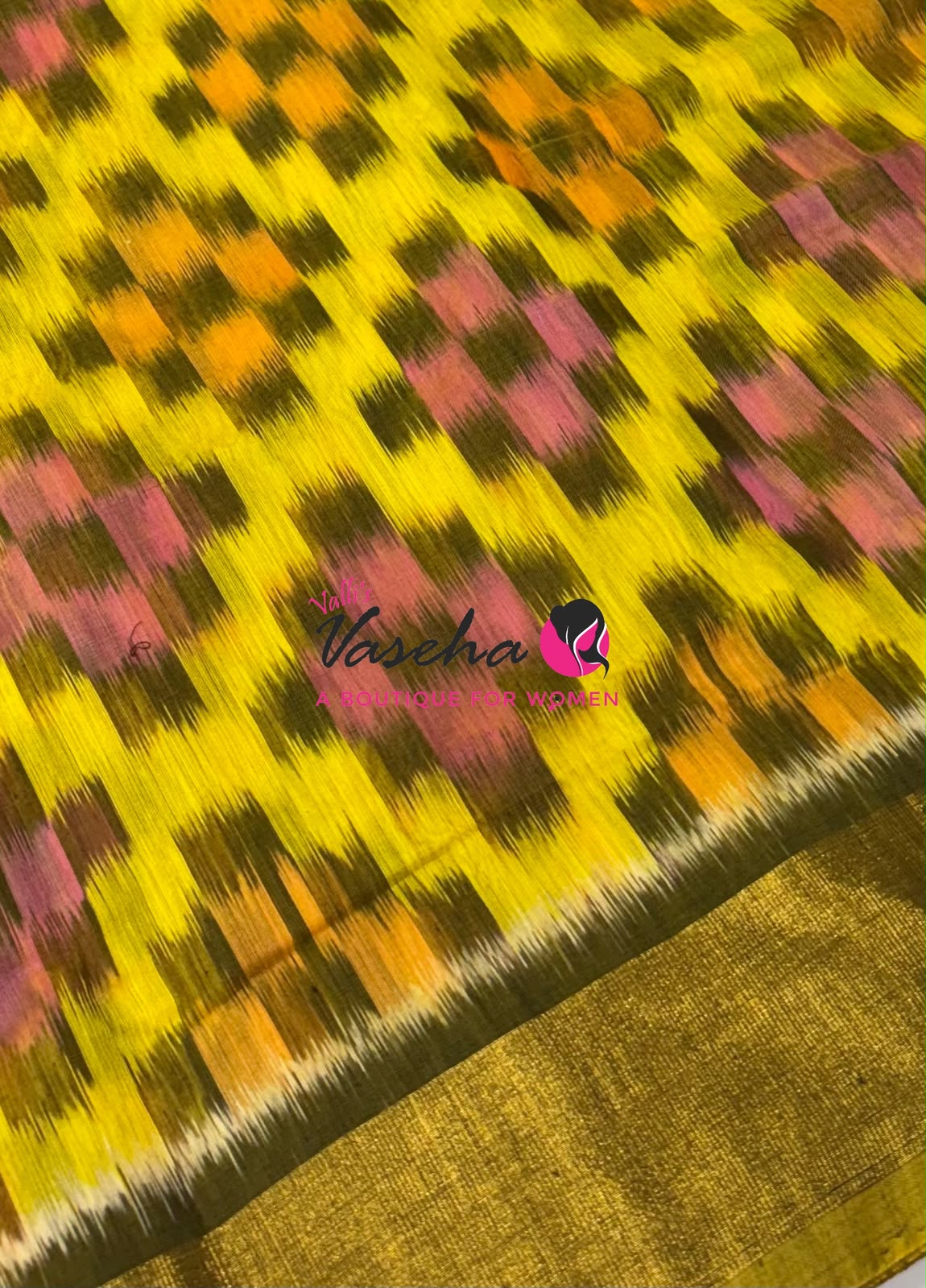 Kota Pochampally Cotton - Light Weight - VVKPS002