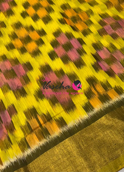 Kota Pochampally Cotton - Light Weight - VVKPS002
