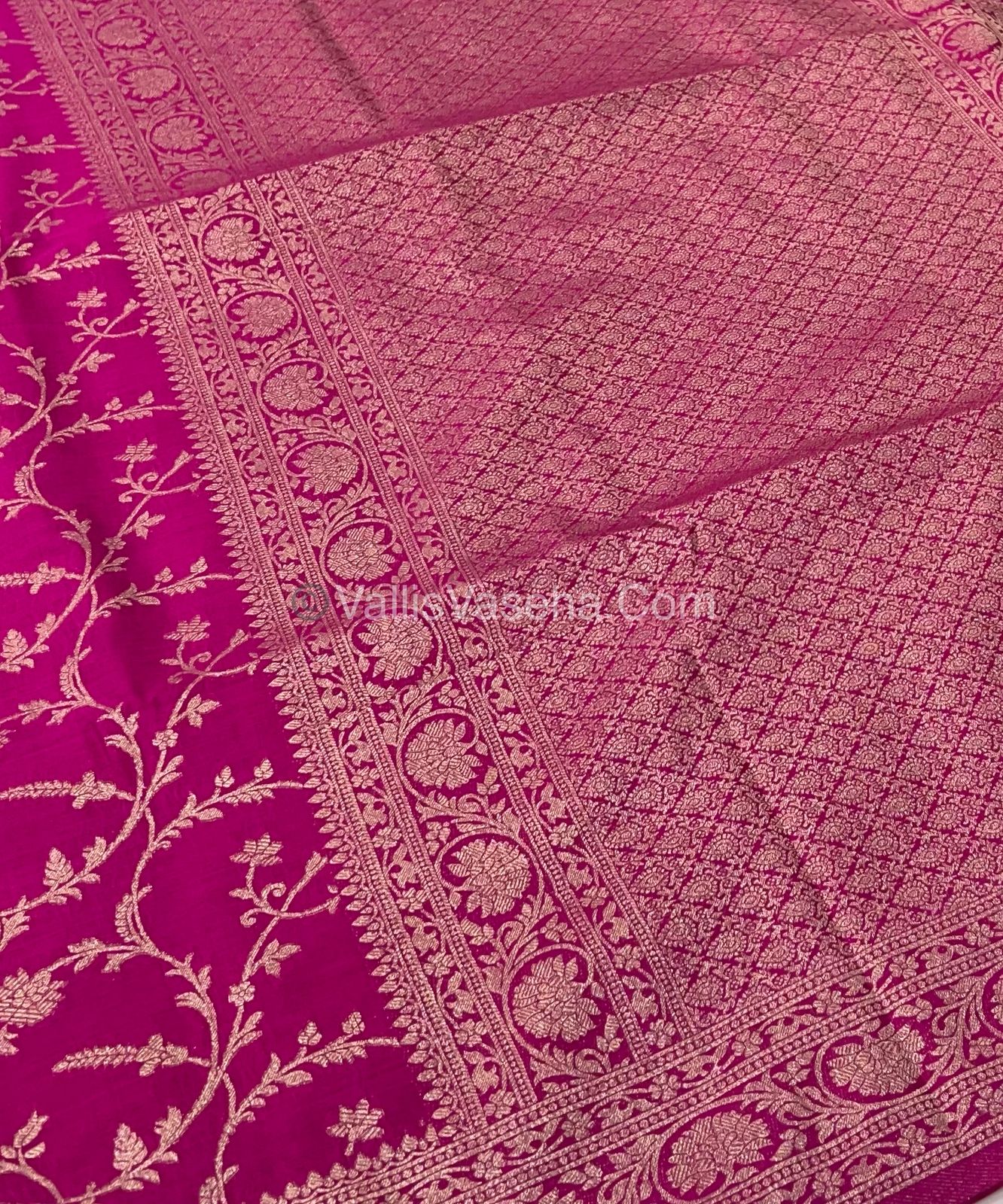 Banarasi - Heritage Silk - Semi Kathan Silk - Pink Shade- VVBHS001