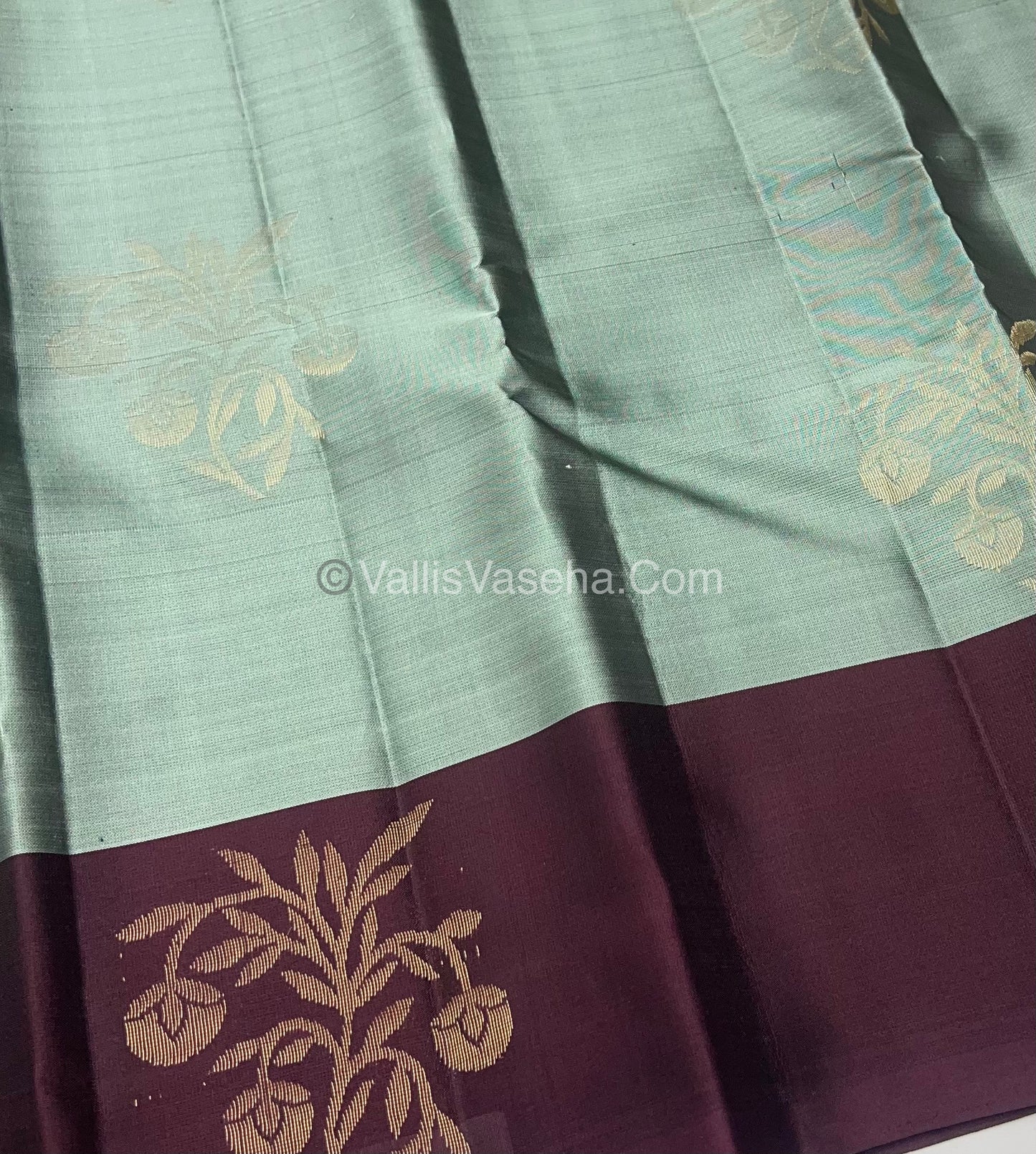 Half Mix - Pure Soft Silk Saree - VVPSS054