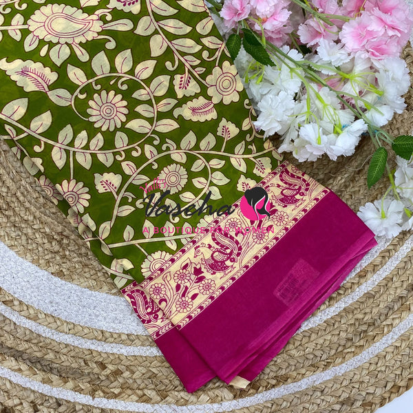 Pure Soft Mul Cotton Sarees  - VVMMC012