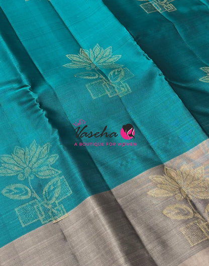 Half Mix - Pure Soft Silk Saree - VVPSS104