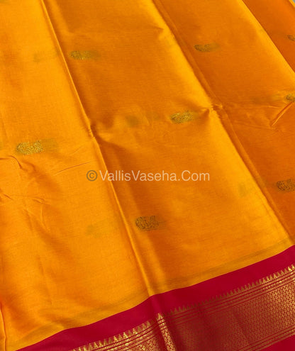 Semi Silk -  Mango Lemon with Red Combo VVSS001