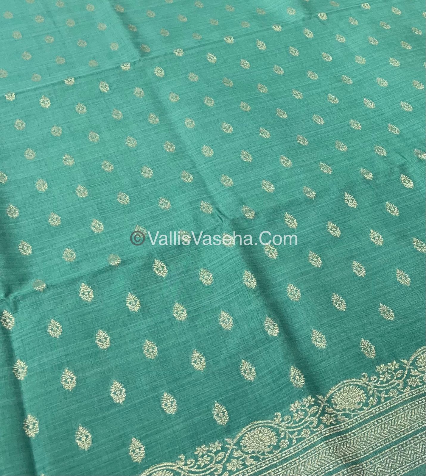 Banarasi - Heritage Silk - Semi Kathan Silk - Green Shade - VVBHS006