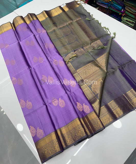 Pure Soft Silk Saree - Kanchi Border - VVPSS015