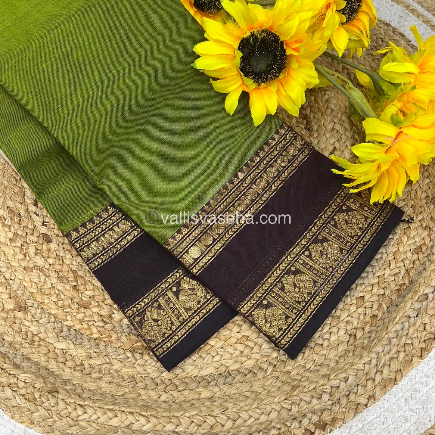 Kanchi Cotton Saree - VVKCS009