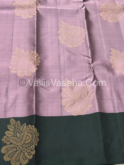 Half Mix - Pure Soft Silk Saree - VVPSS075