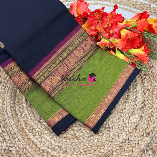 Kanchi Cotton Saree - VVKCS025