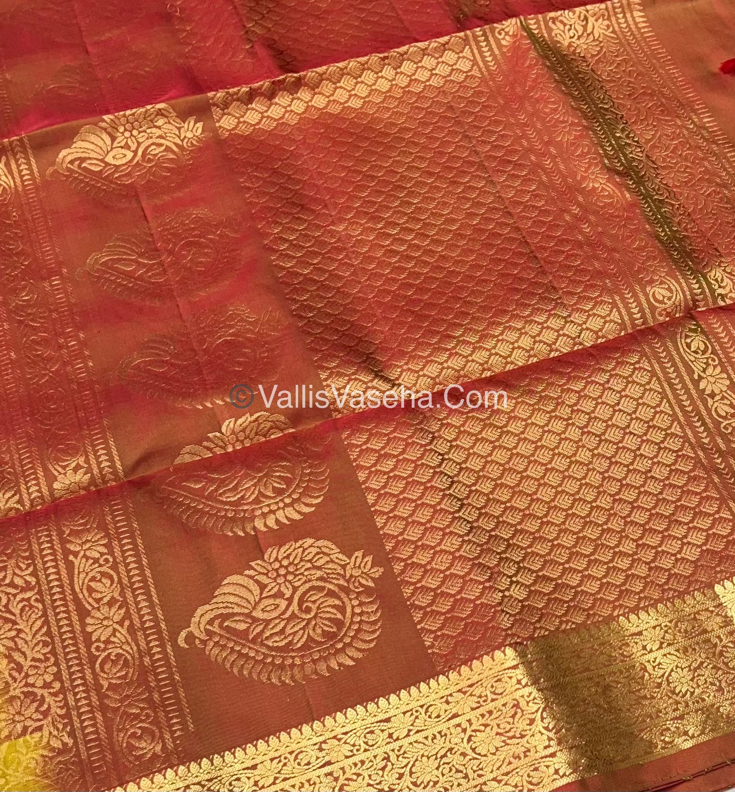 Pure Soft Silk Saree - Kanchi Border - VVPSS033