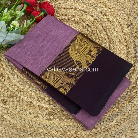 Kanchi Cotton Saree - VVKCS007