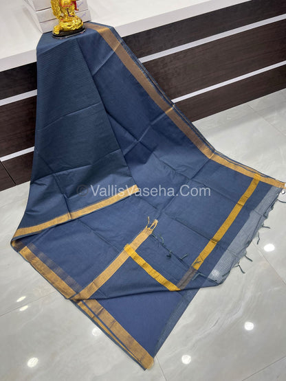 Light Weight Kota Saree - Grey Shade - VVKS001