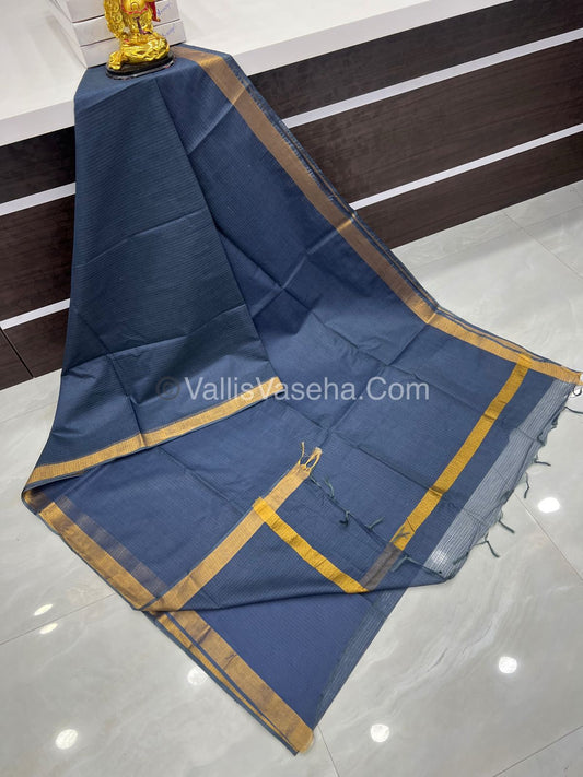 Light Weight Kota Saree - Grey Shade - VVKS001