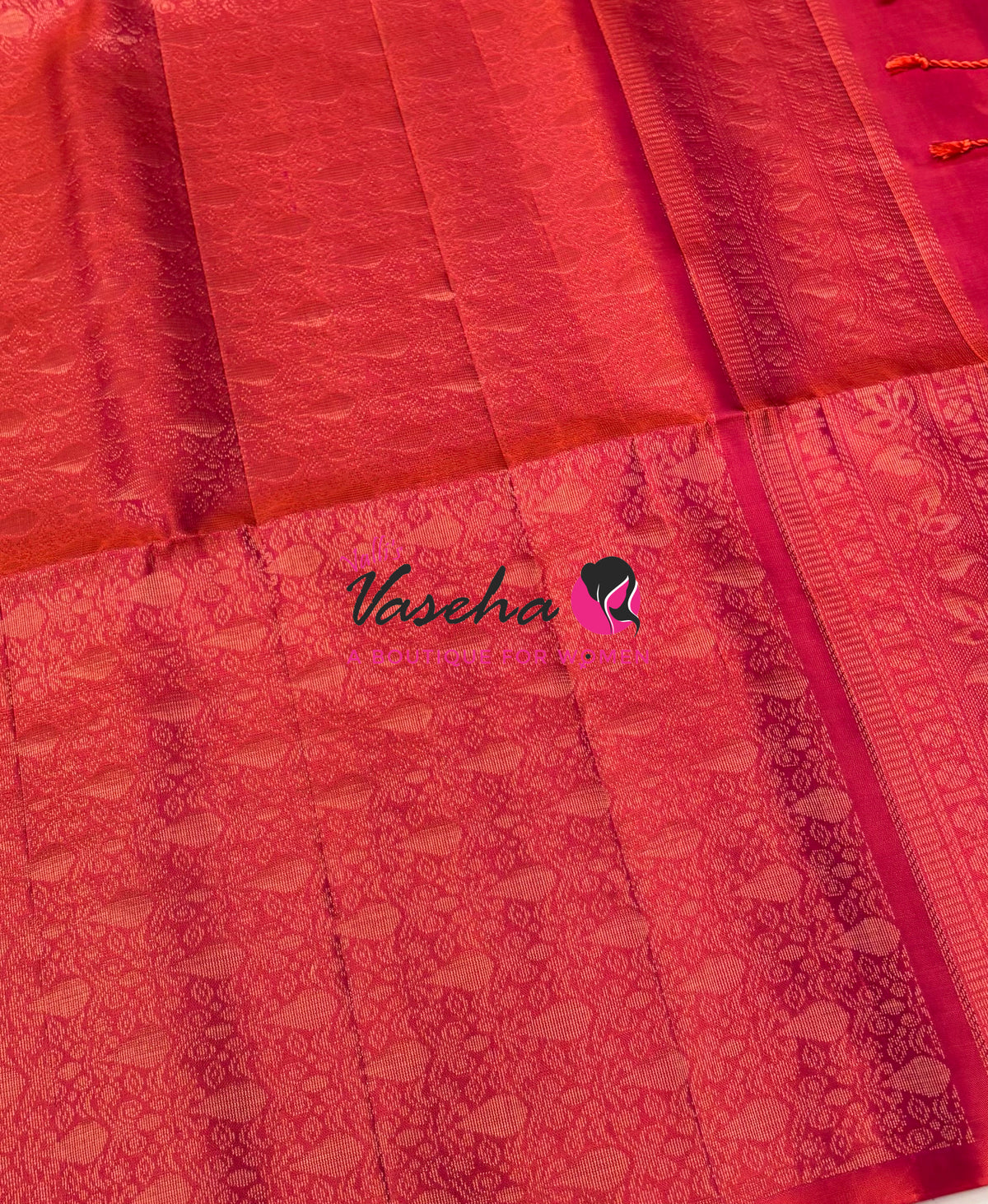 Pure Soft Silk Saree - Peachish Pink Shade - VVPSS119