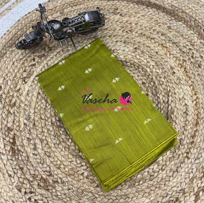 Blouse Bit - Pack Of 10pcs - Assorted - Semi Raw Silk - Thread Butta - 1 mtr - VVBB002