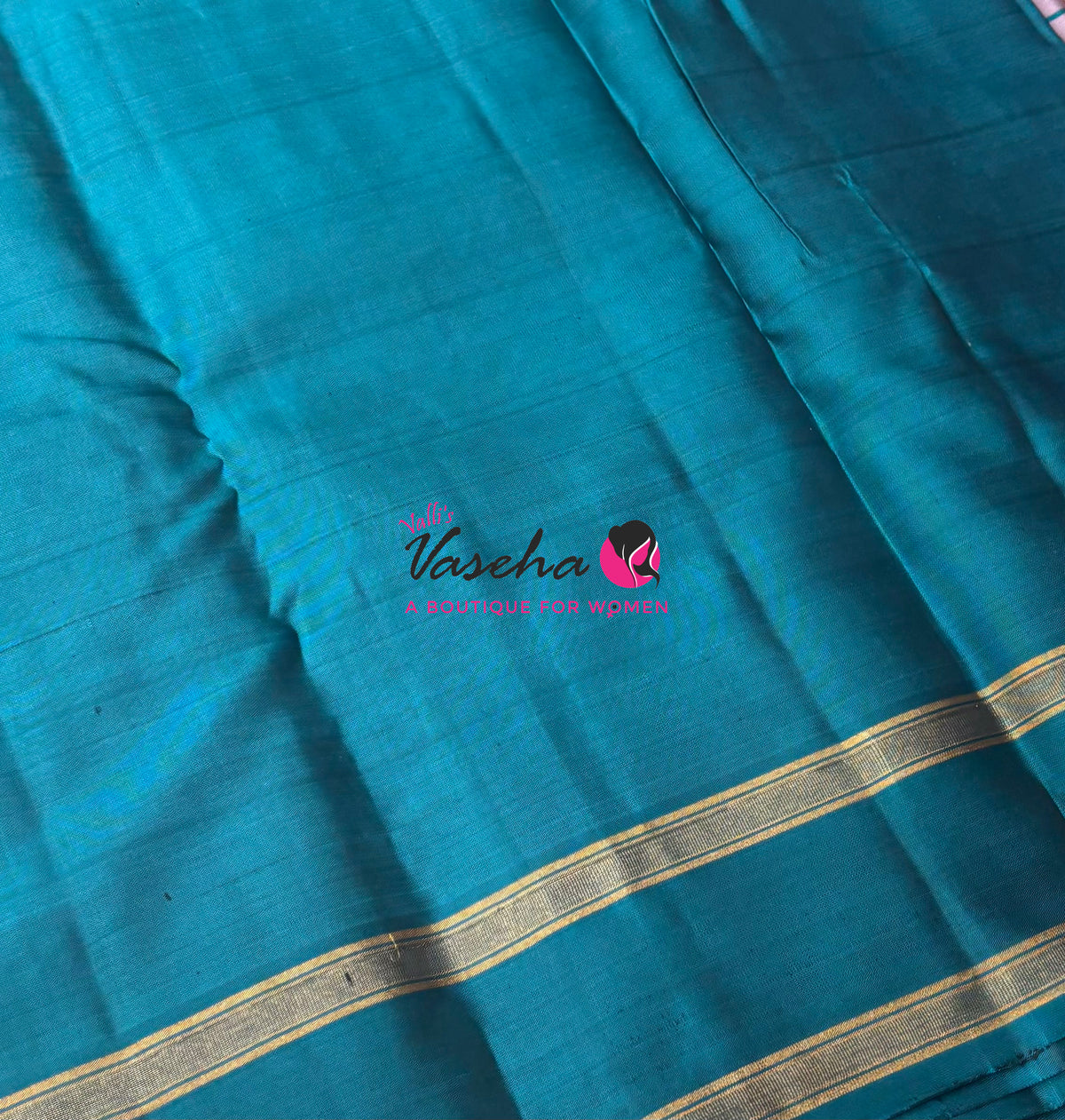 Half Mix - Pure Soft Silk Saree - VVPSS106