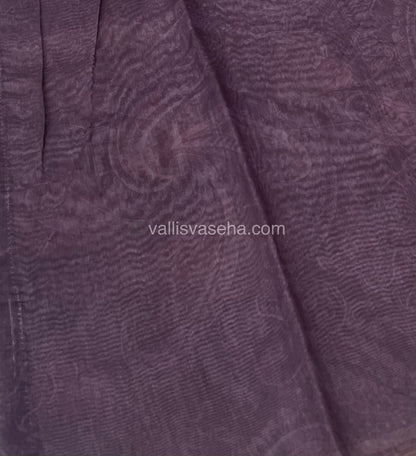 Semi Chanderi Saree - Digital Printed - VVSCD001