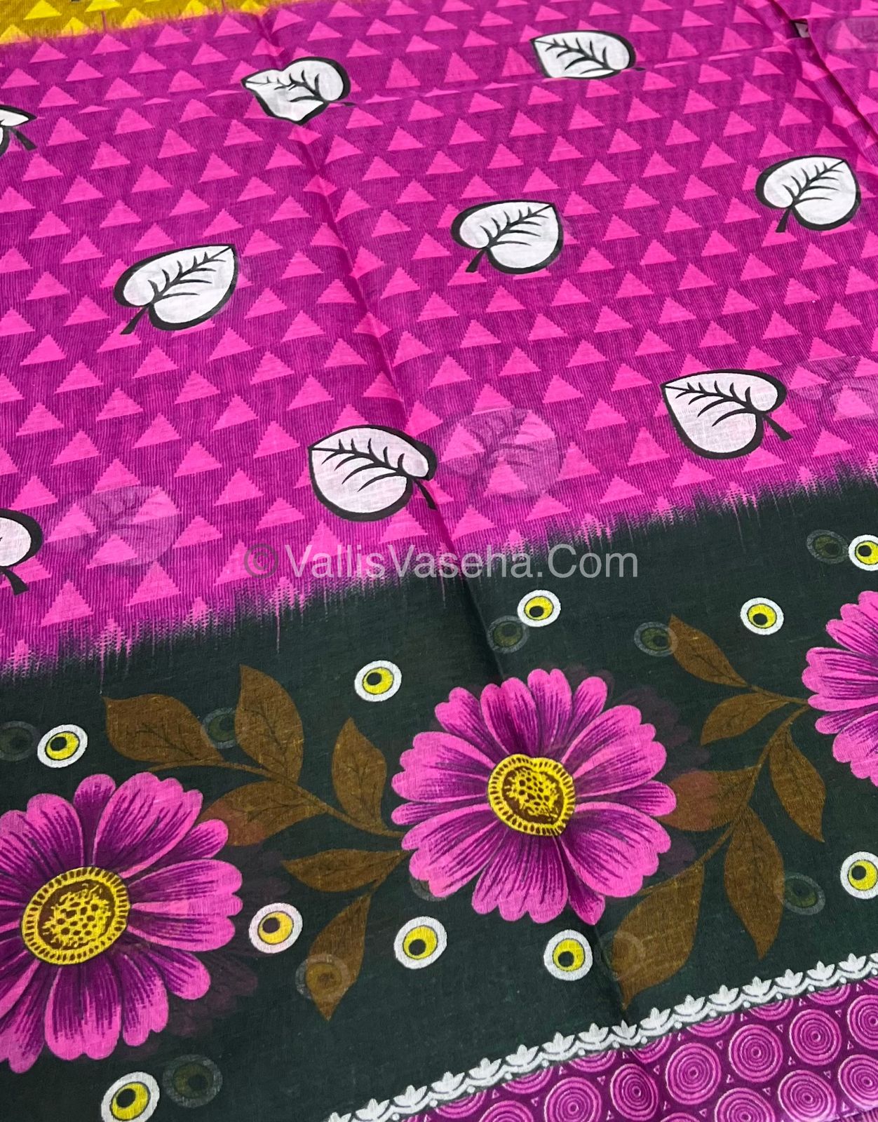Pure Cotton Voile Saree | VVPVS001