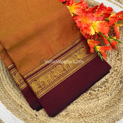 10 Yards - Kanchi Cotton Saree - VVKC901