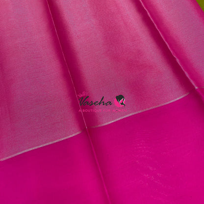 40% less - Offer Saree - Semi Banarsi Silk Saree - VVDS008