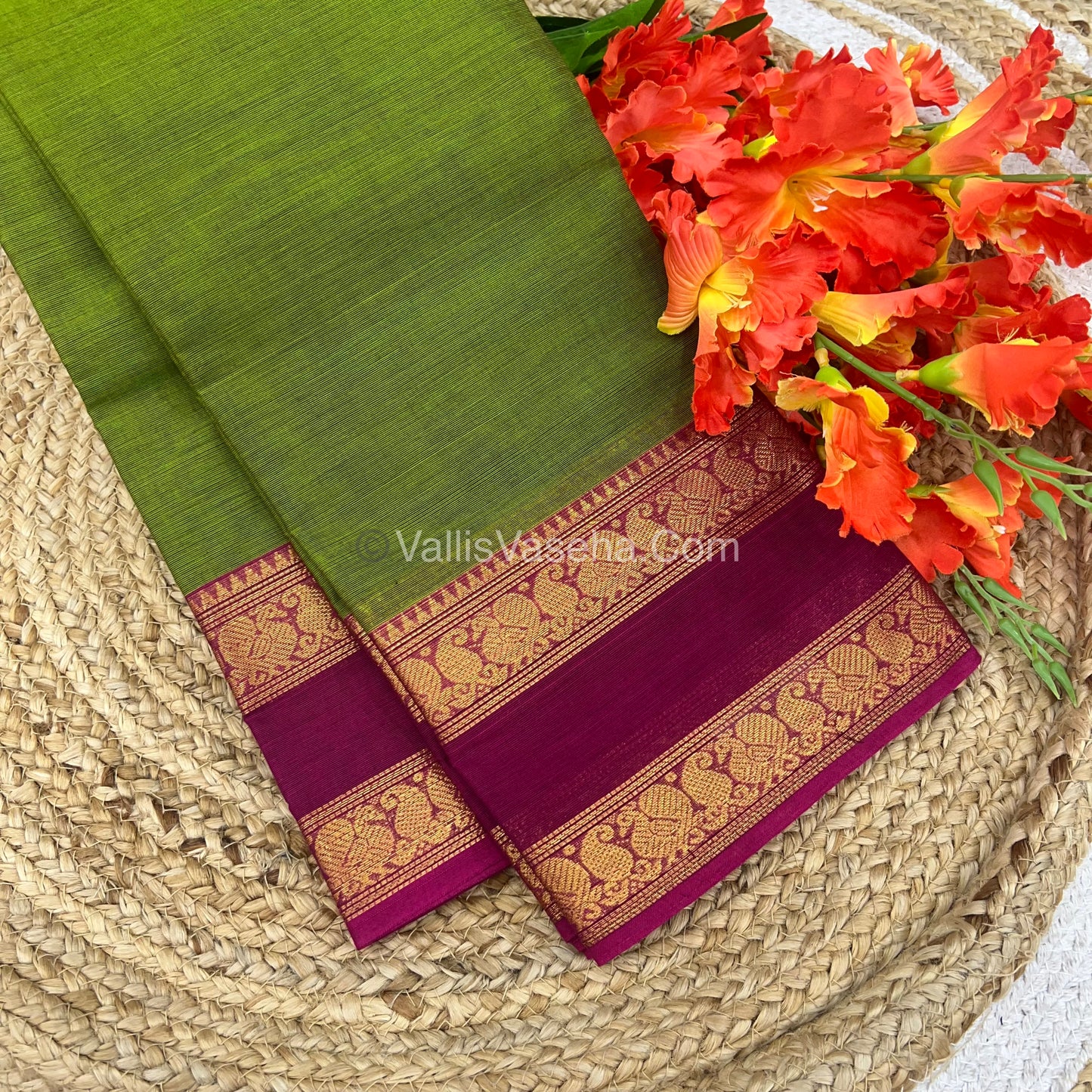 Kanchi Cotton Saree - VVKCS016 - 112119 - 2