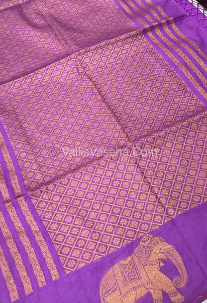 Mulberry Semi Silk - Very Light Lavender Shade - VVMSS001