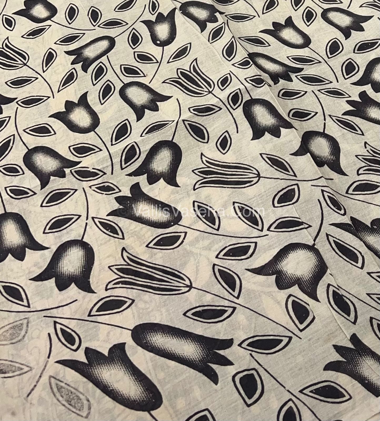Pure Kalamkari Cotton Saree - VVPKC002
