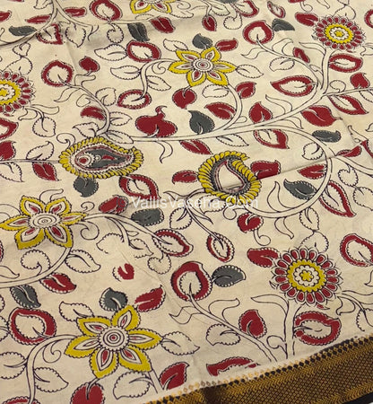 Chennur Silk | Kalamkari Prints | VVCKS006