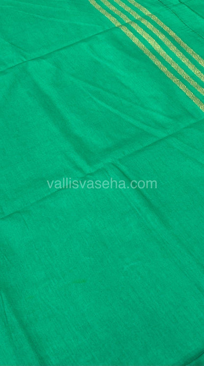 Mulberry Semi Silk - Green Shade - VVMS001