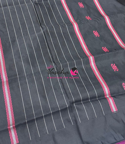 Vazhai Pattu Saree / Banana Pith - With Blouse - VVVPS003