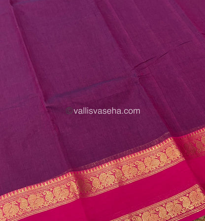 Kanchi Cotton Saree - VVKCS009