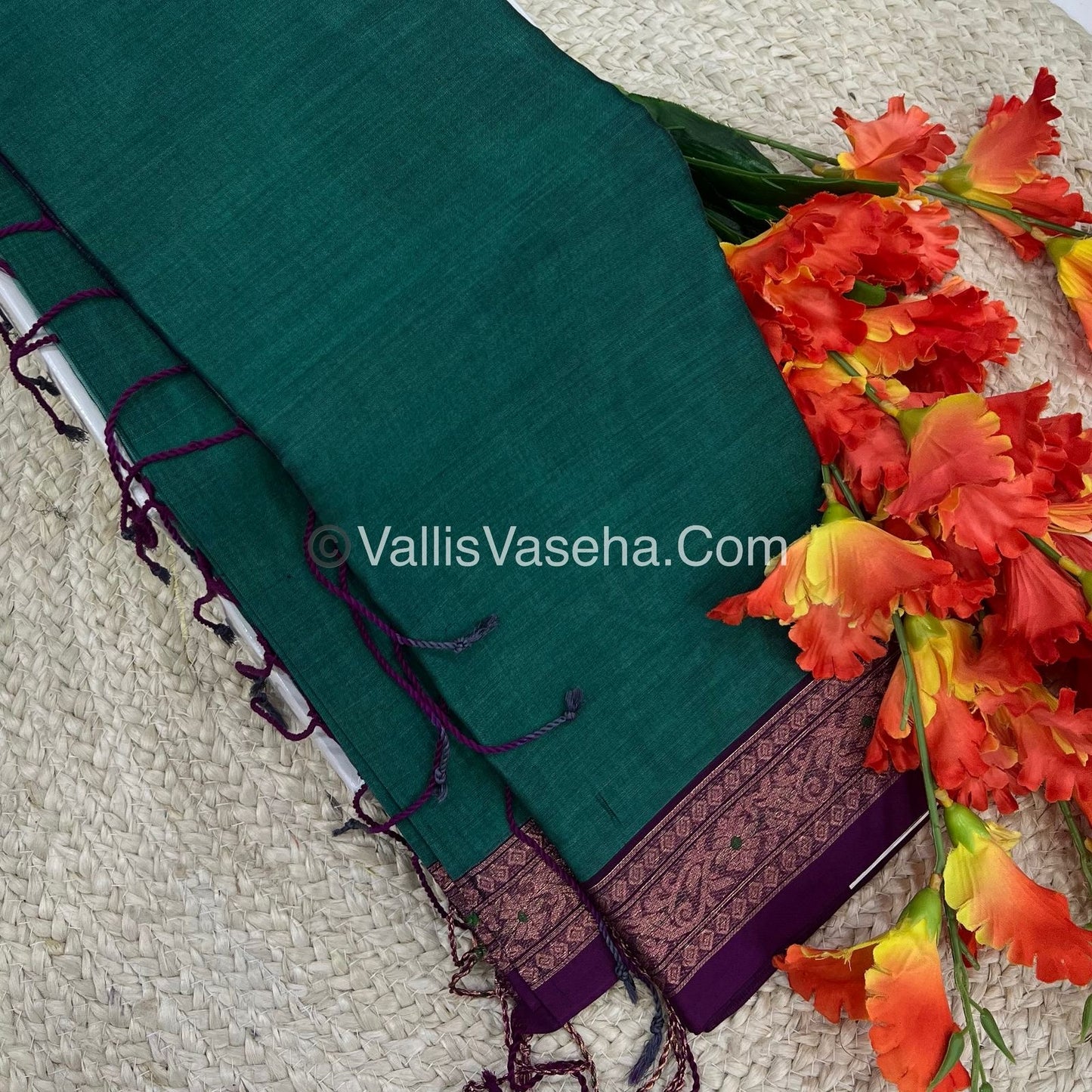 Dhaka Cotton Saree - VVDCS002