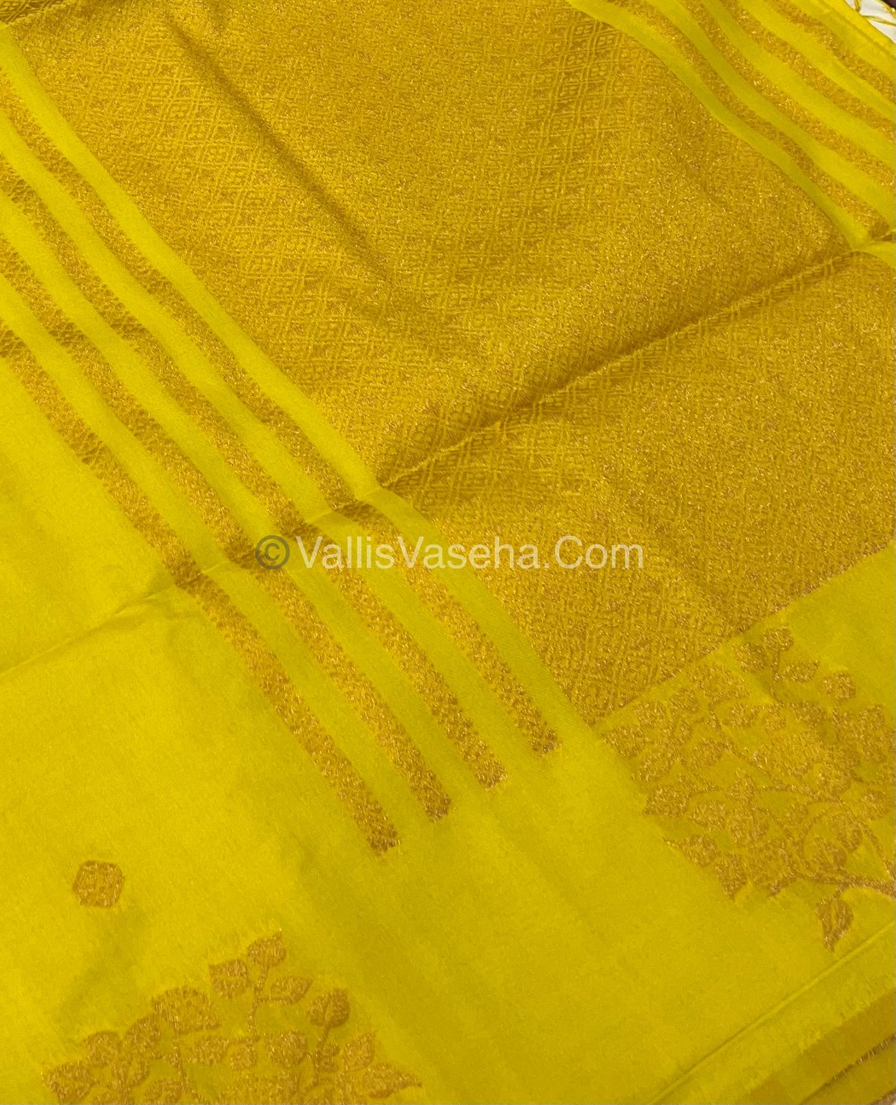 Mulberry Semi Silk - Lemon Yellow Shade - VVMSS002