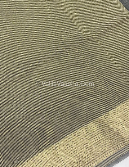 Chanderi Mixed Cotton Saree  - VVCMC001