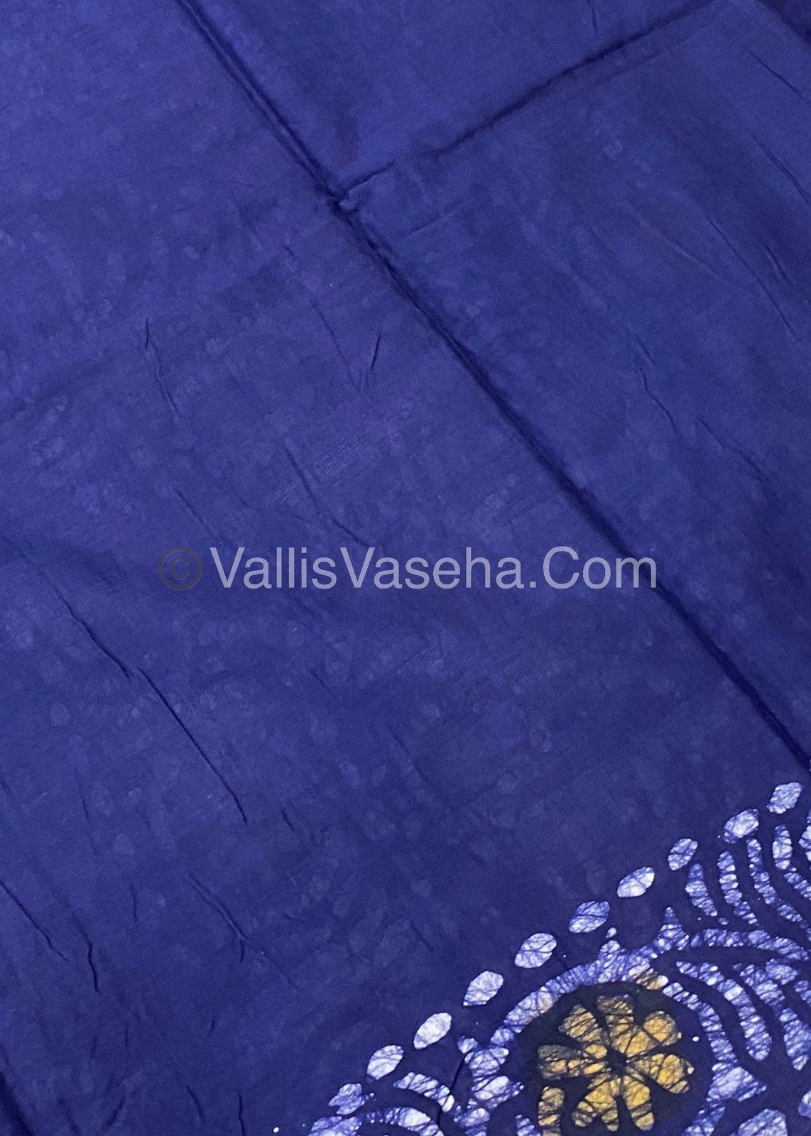 Pure Soft Mul Mul Cotton Sarees - Hand Block Prints - VVMMC003