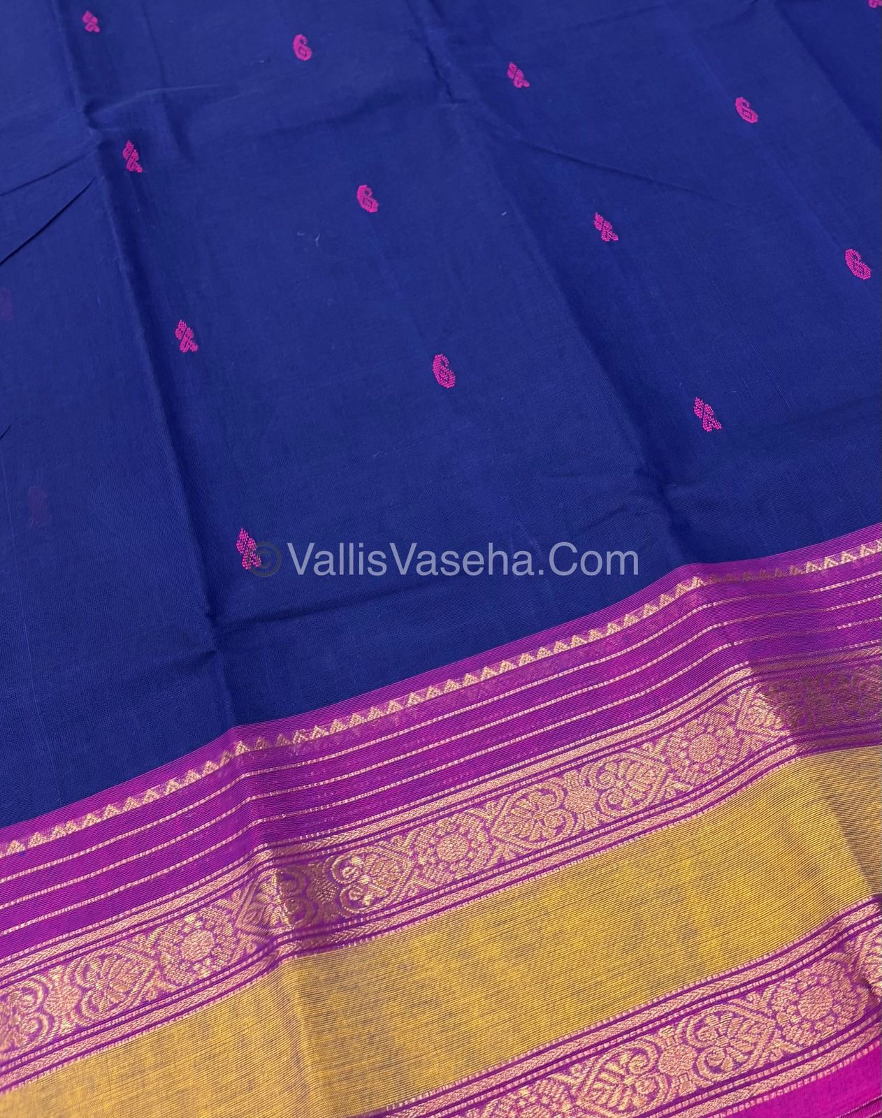 Kanchi Cotton Saree - VVKCS017
