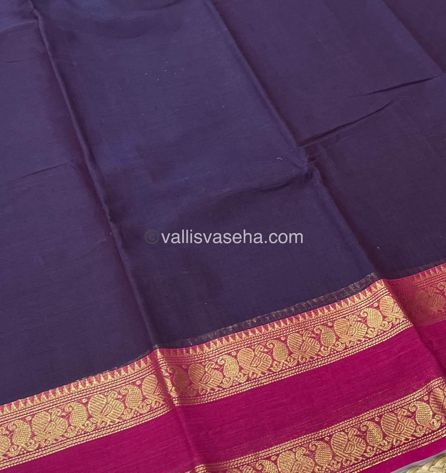 Kanchi Cotton Saree - VVKCS009