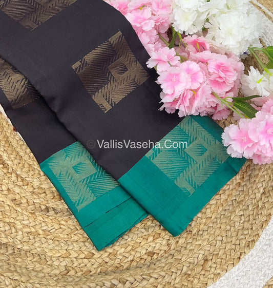Half Mix - Pure Soft Silk Saree - VVPSS030