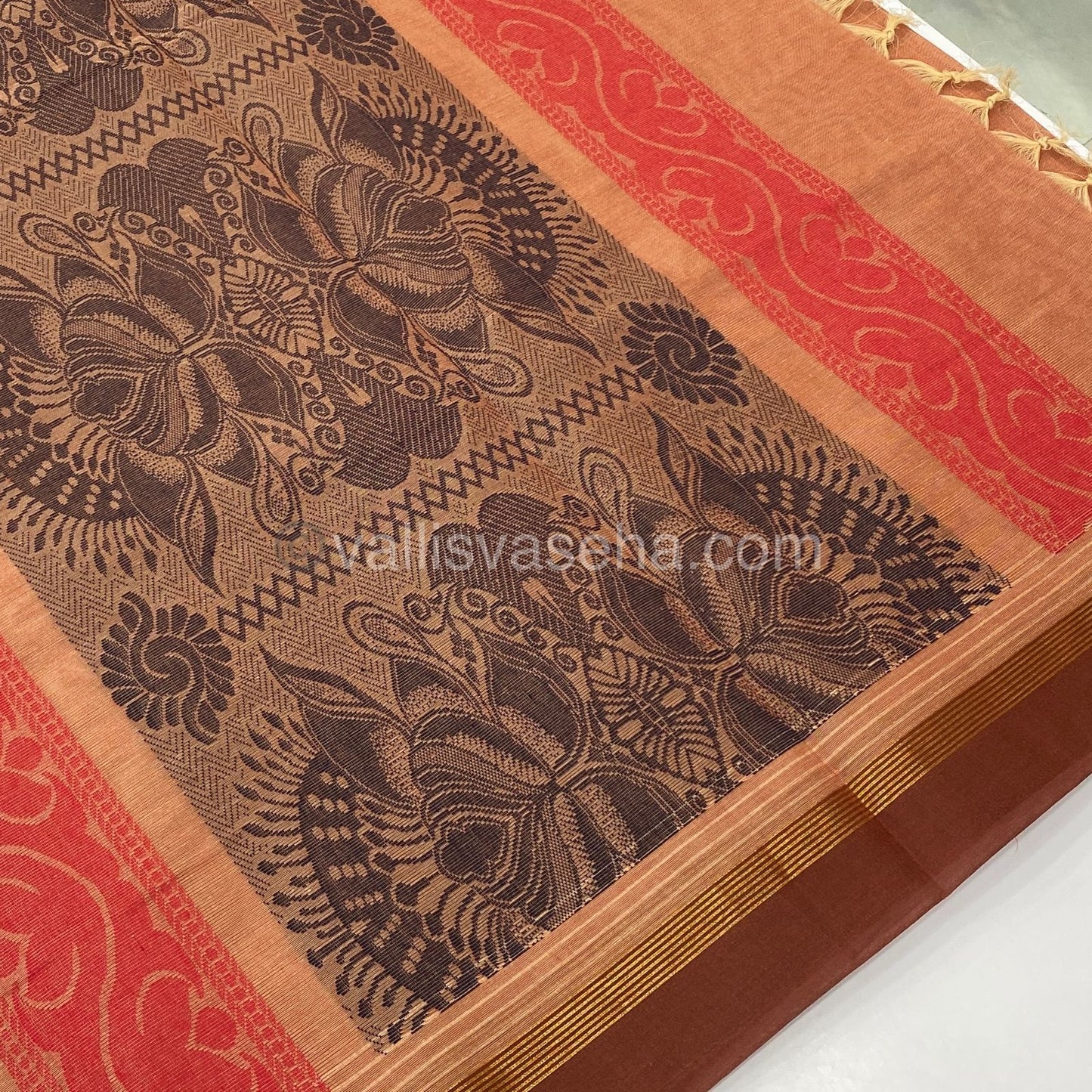 Handloom South Cotton Saree - VVSCS001