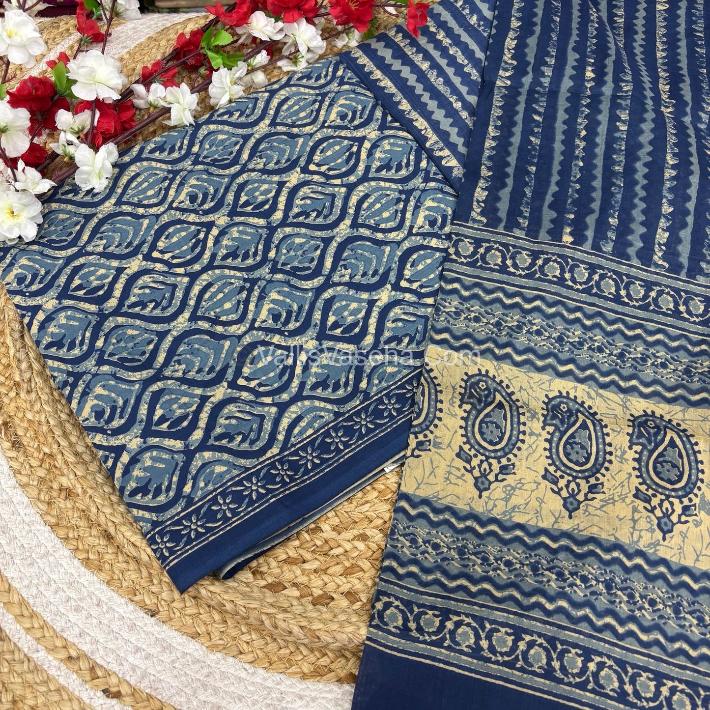 Pure Mul Mul Cotton | Unstitched Material | VVUSM019