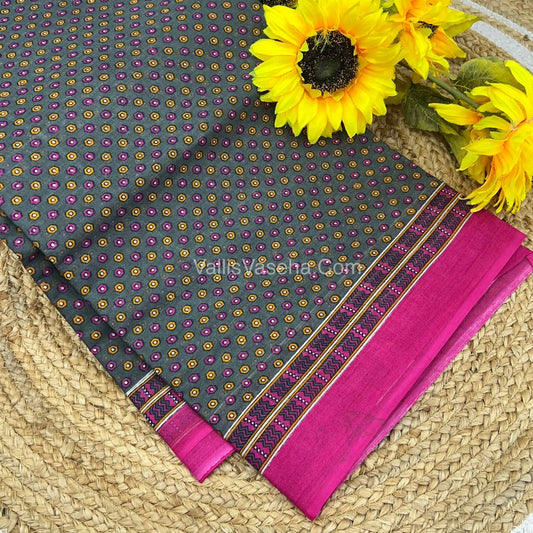 Pure Cotton Voile Saree | VVPVS001