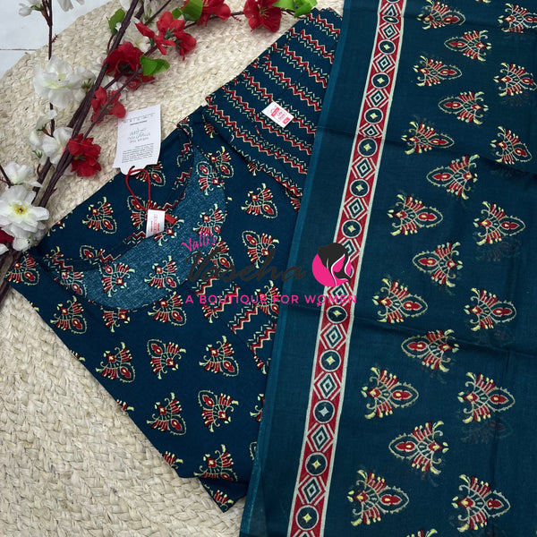 Ready Made - Salwar, Kameez & Duppatta(3pc) - Printed - VVRBS007