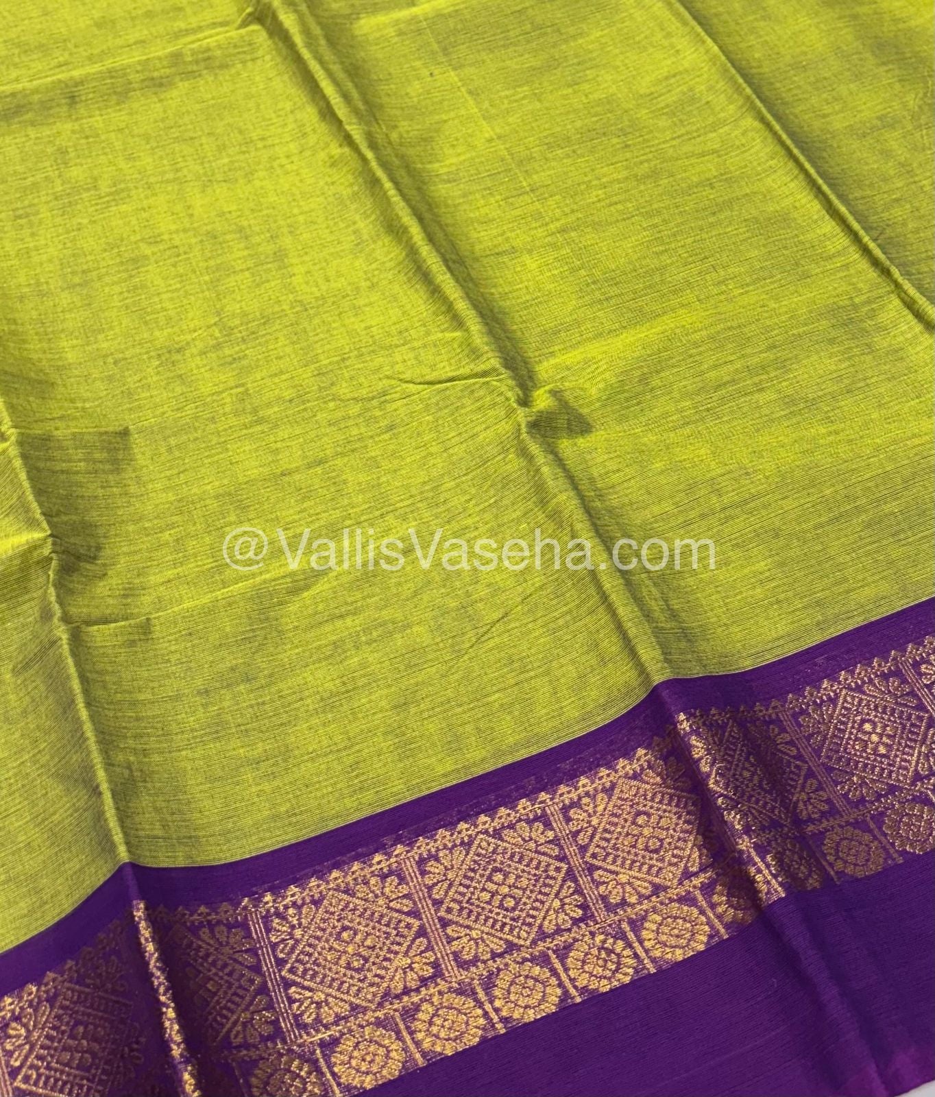 Kanchi Cotton Saree - VVKCS016